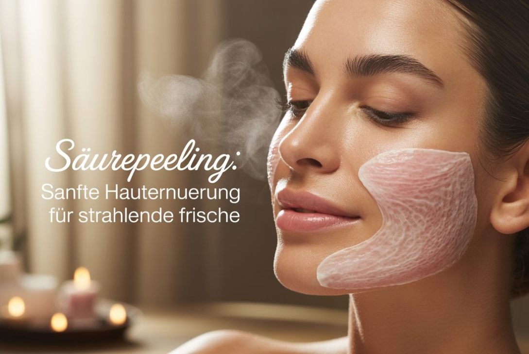 Säurepeeling: Sanfte Hauterneuerung für strahlende Frische