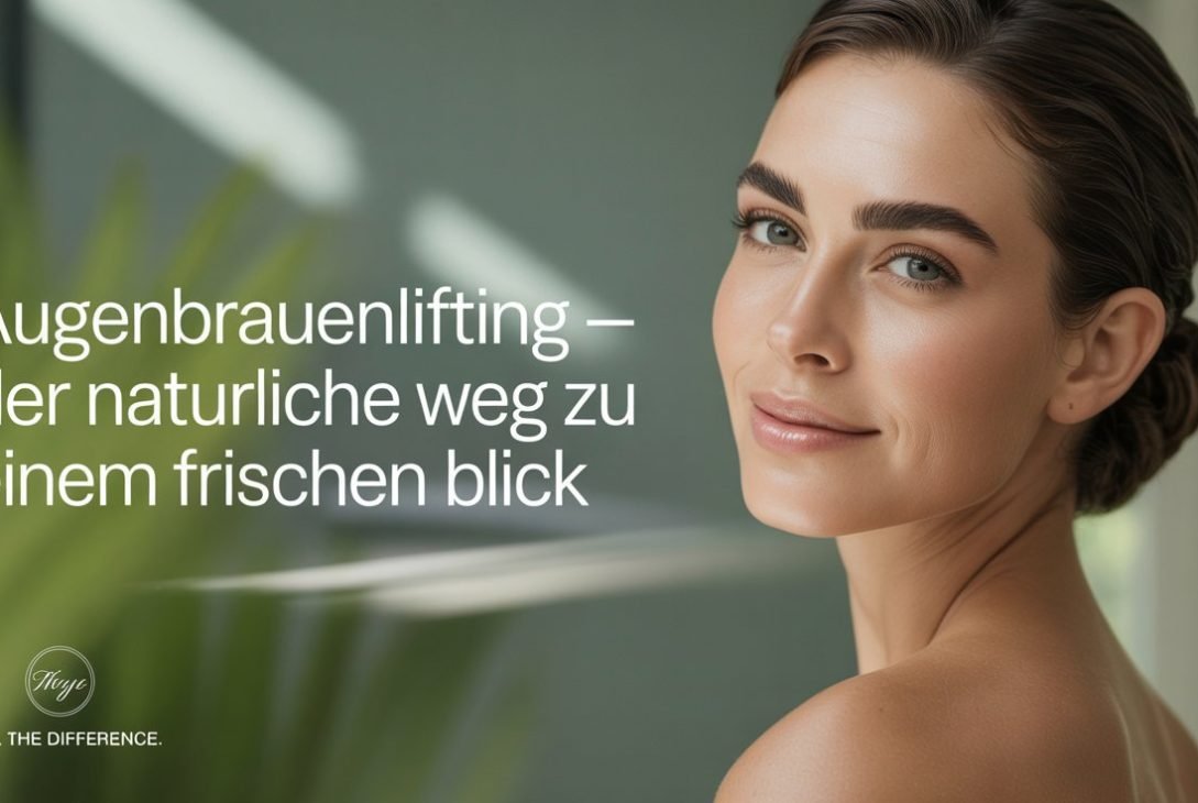 Augenbrauenlifting – Der natürliche Weg zu einem frischen Blick