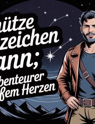 Schütze Sternzeichen Mann: Der Abenteurer mit großem Herzen