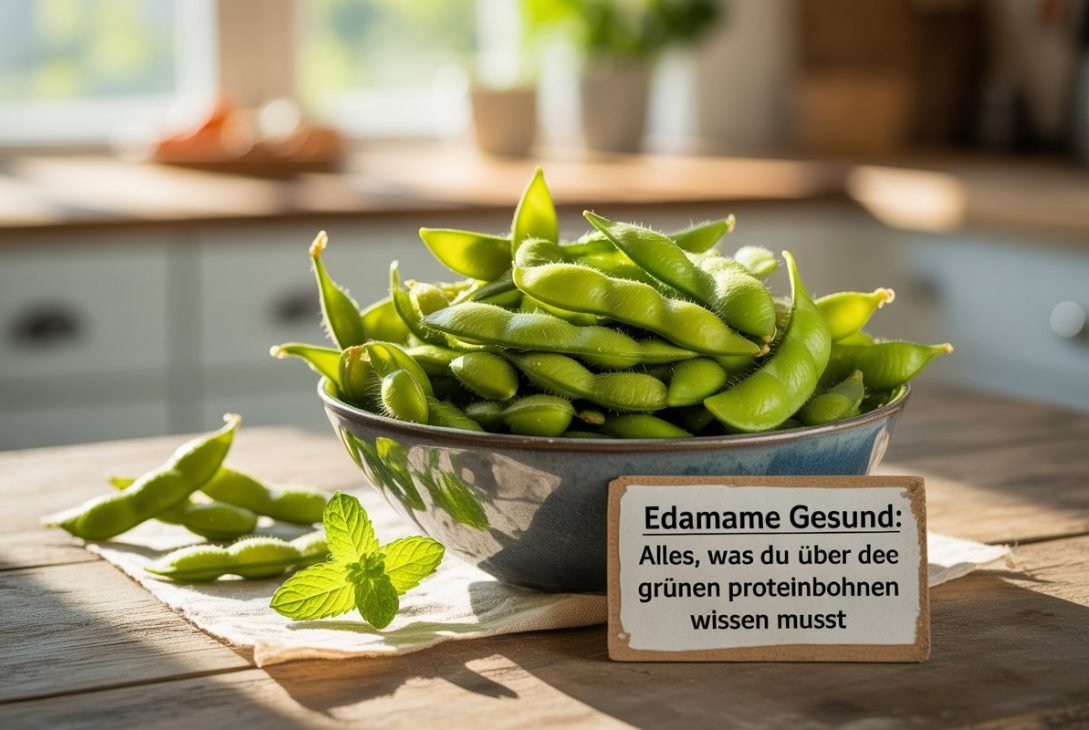 Edamame gesund: Alles, was du über die grünen Proteinbohnen wissen musst