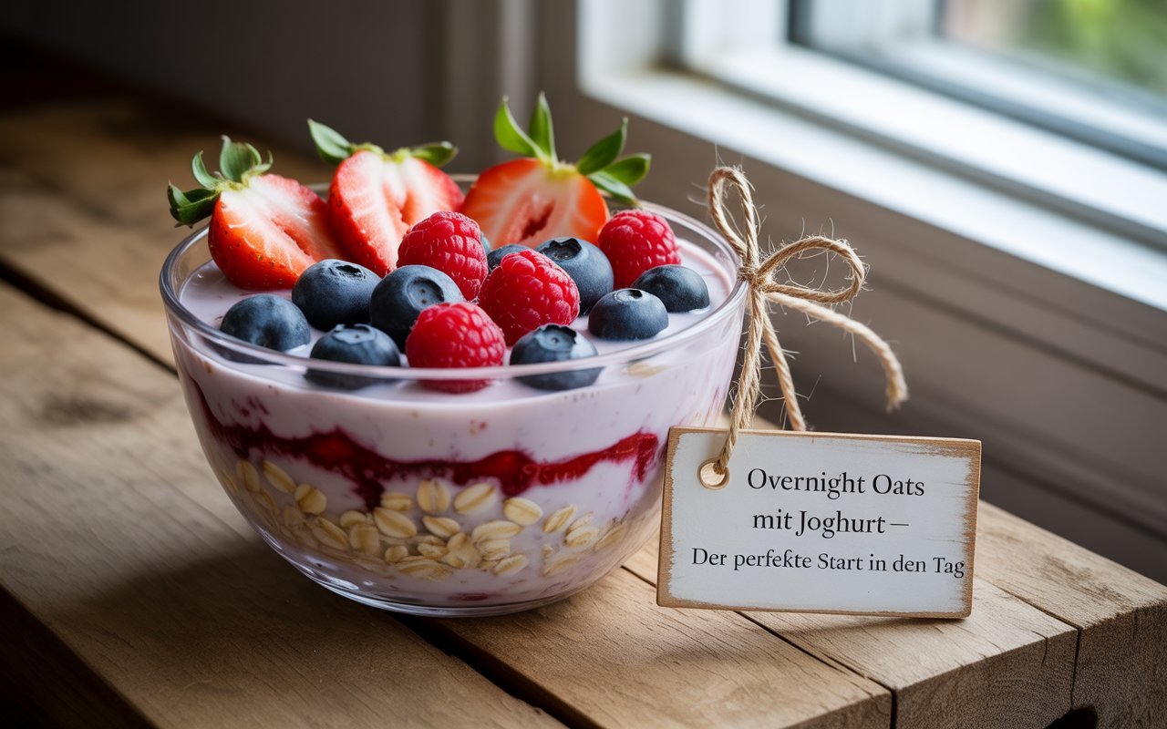 overnight oats mit joghurt