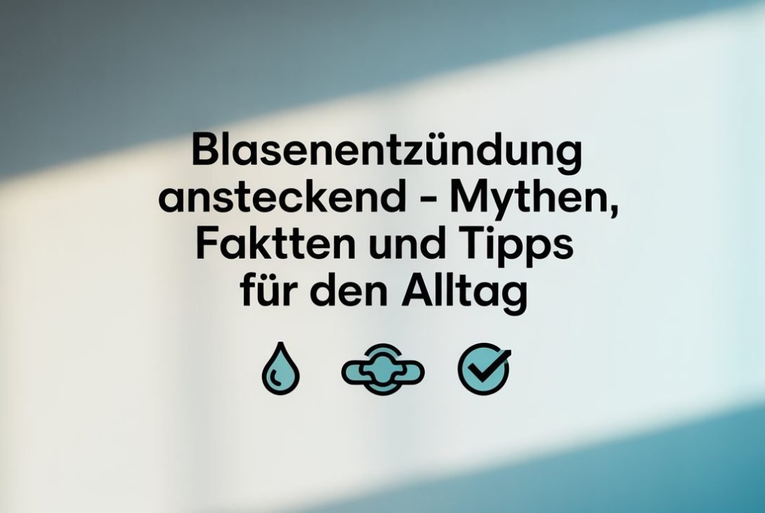 Blasenentzündung ansteckend – Mythen, Fakten und Tipps für den Alltag