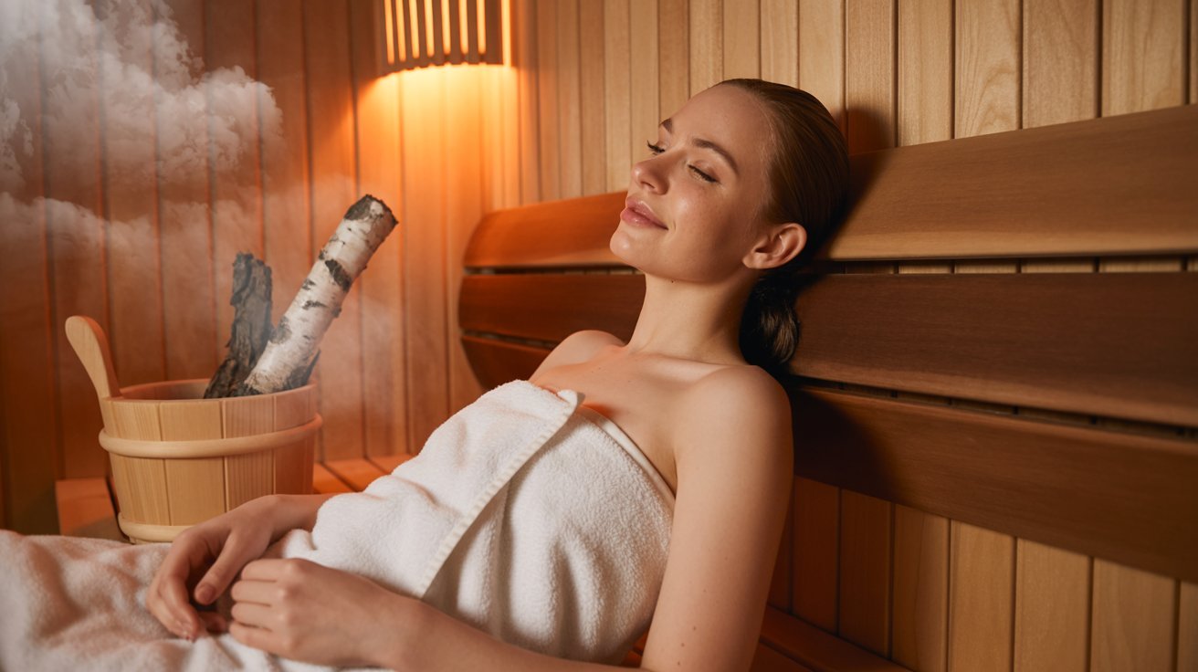 mit erkältung in die sauna