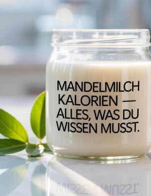 Mandelmilch Kalorien – Alles, was du wissen musst