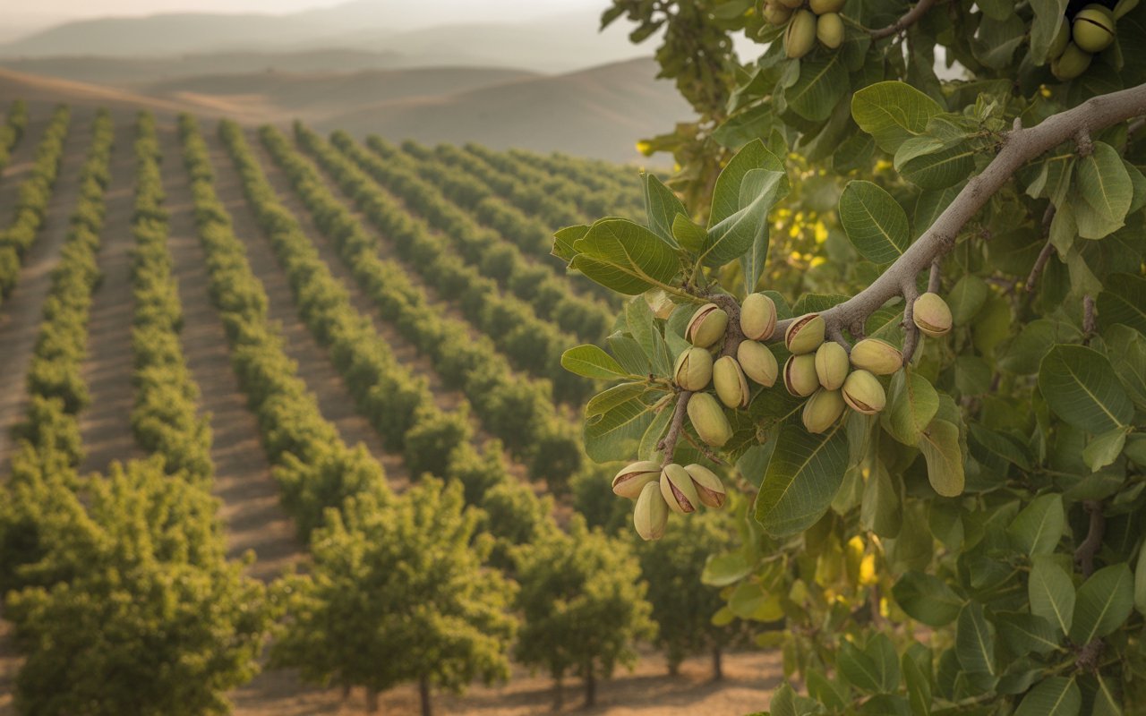 Wo wachsen Pistazien