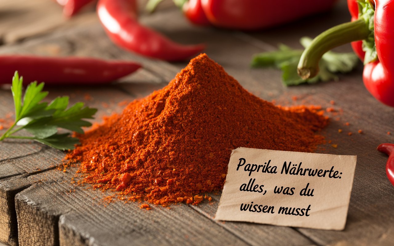 paprika nährwerte