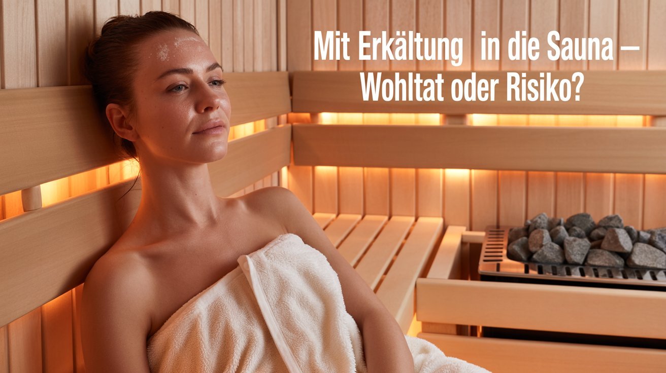 mit erkältung in die sauna
