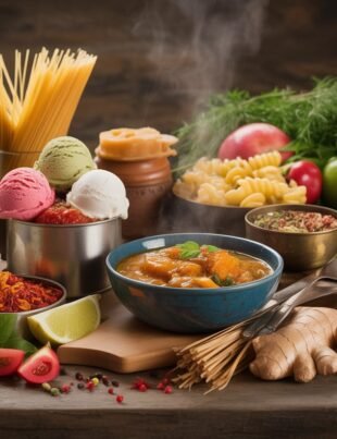 Essen mit I – Eine kulinarische Reise durch leckere Speisen und Zutaten