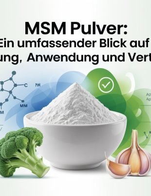 MSM Pulver: ein umfassender Blick auf Wirkung, Anwendung und Vertrauen