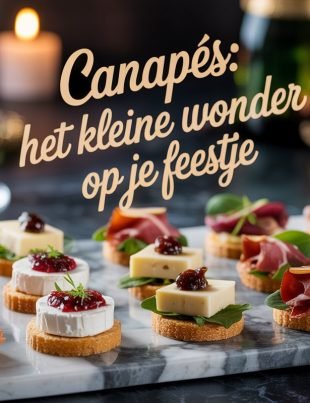 Canapés: het kleine wonder op je feestje