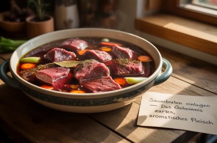 Sauerbraten einlegen – Das Geheimnis für zartes, aromatisches Fleisch