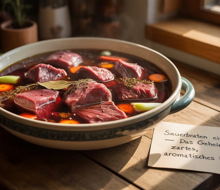 Sauerbraten einlegen – Das Geheimnis für zartes, aromatisches Fleisch