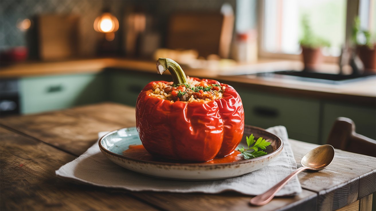 Gefüllte Paprika