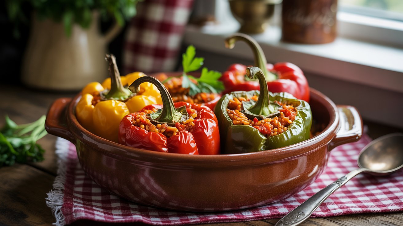 Gefüllte Paprika