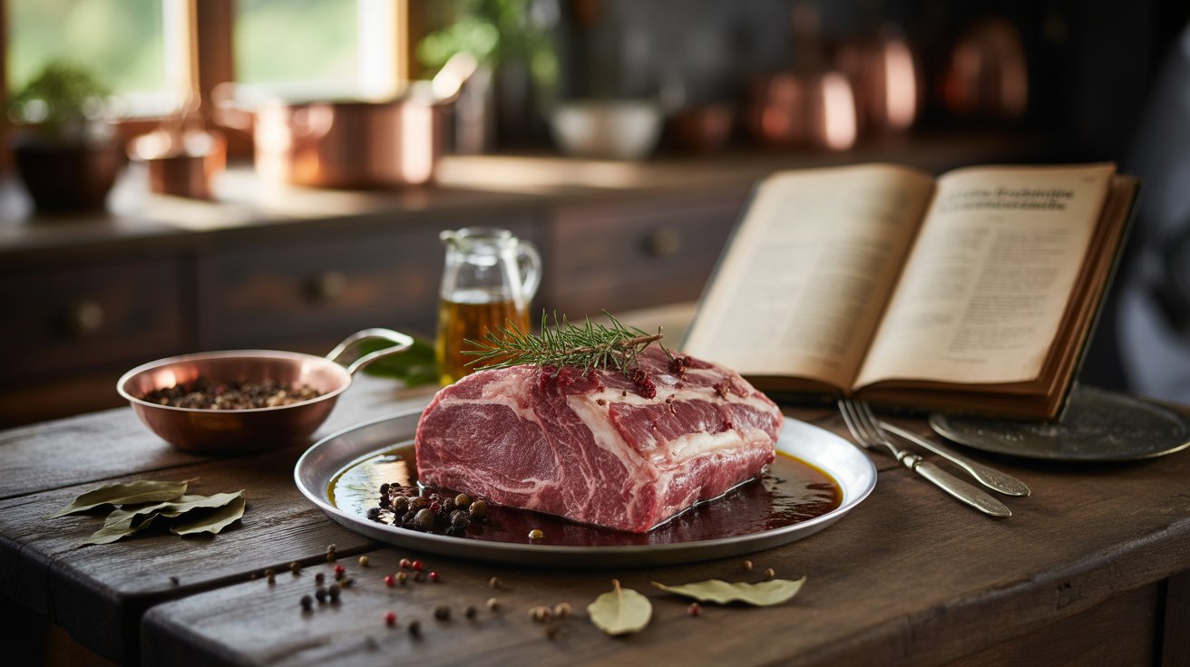 sauerbraten einlegen