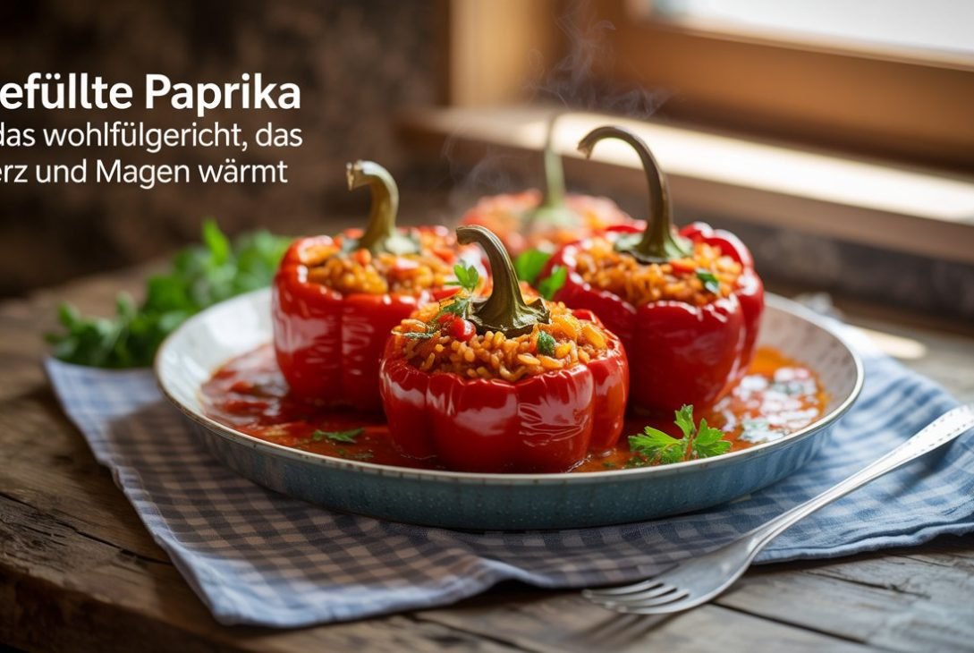 Gefüllte Paprika – Das Wohlfühlgericht, das Herz und Magen wärmt