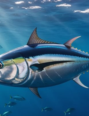 Der beeindruckende “Roter Thun” – Ein faszinierender Meeresriese