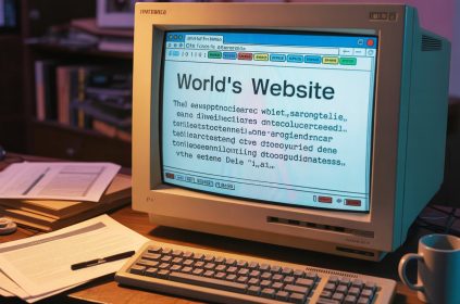 Erste Website der Welt – eine Reise durch die Anfänge des Webs