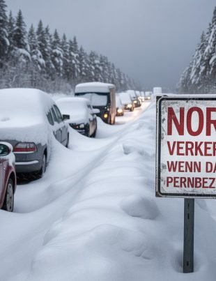 Norwegen Verkehrsstillstand – Wenn das Land plötzlich stillsteht