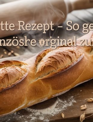 Baguette Rezept – So gelingt das französische Original zuhause