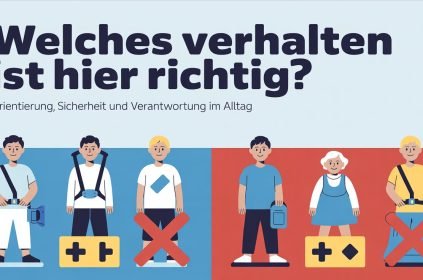 Welches Verhalten ist hier richtig? – Orientierung, Sicherheit und Verantwortung im Alltag