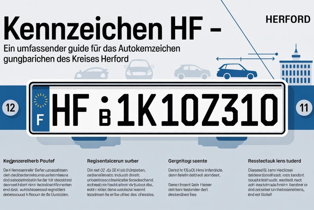 Kennzeichen HF – Ein umfassender Guide für das Autokennzeichen des Kreises Herford