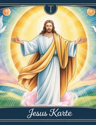 Jesus Karte ziehen – Bedeutung, Symbolik und spirituelle Deutung
