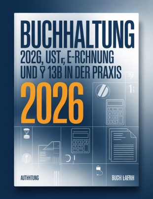 Buchhaltung 2026: UStG, E-Rechnung und § 13b in der Praxis