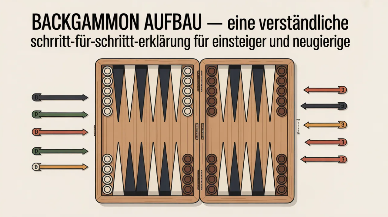 Backgammon Aufbau 