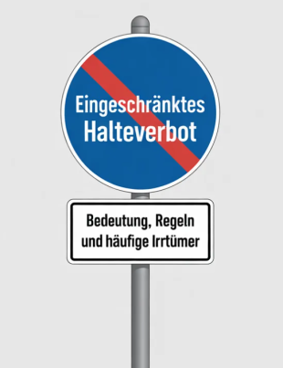 Eingeschränktes Halteverbot – Bedeutung, Regeln und häufige Irrtümer