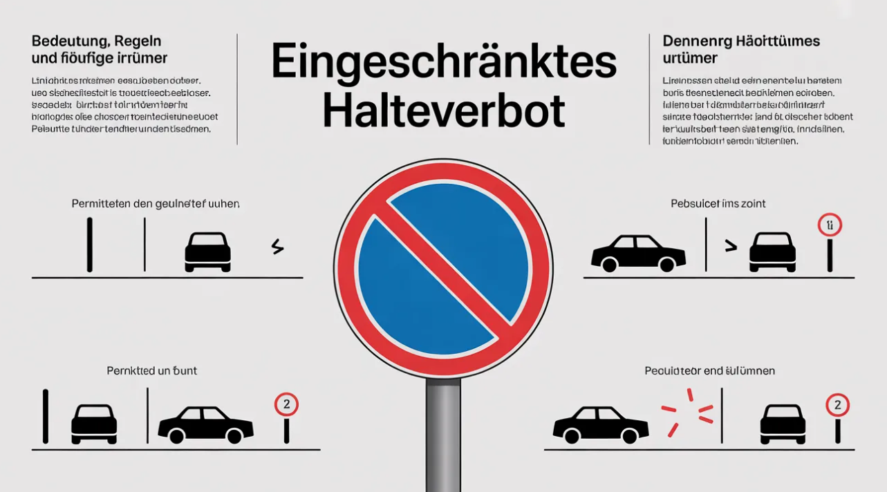 eingeschränktes halteverbot