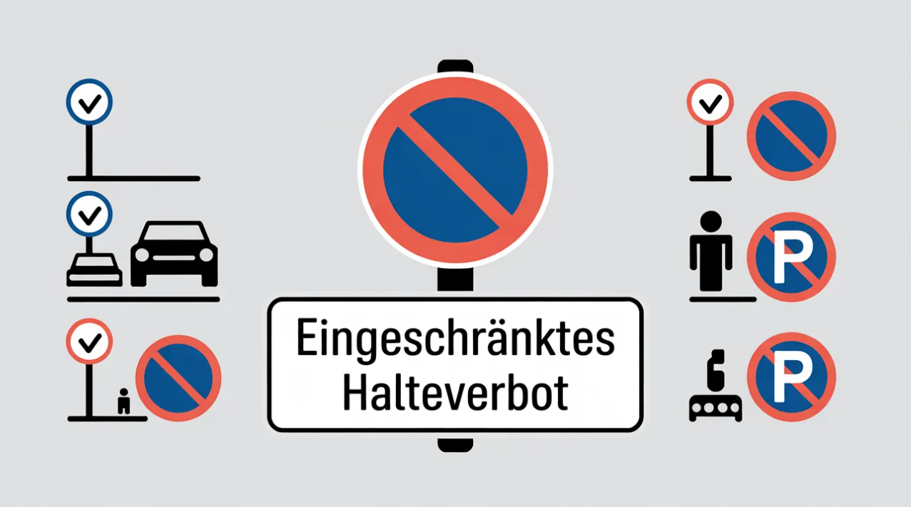 eingeschränktes halteverbot
