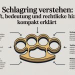 Schlagring verstehen: Herkunft, Bedeutung und rechtliche Hintergründe kompakt erklärt