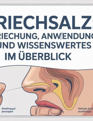 Riechsalz: Wirkung, Anwendung und Wissenswertes im Überblick