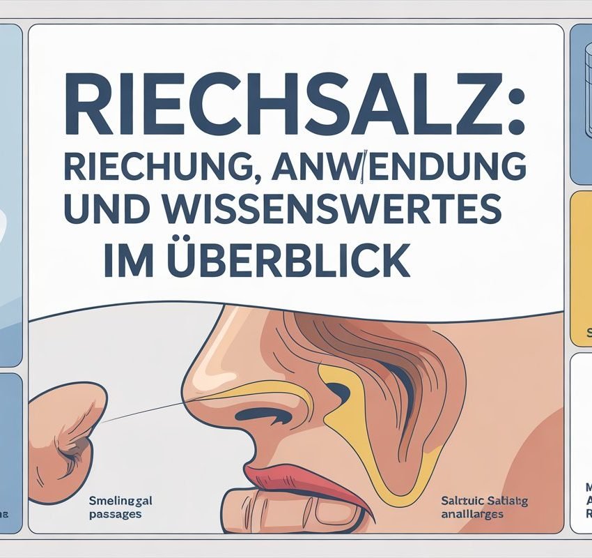 Riechsalz: Wirkung, Anwendung und Wissenswertes im Überblick