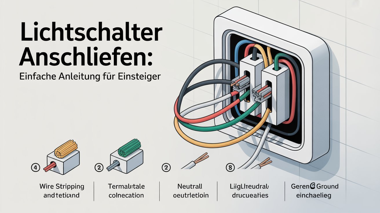 lichtschalter anschließen