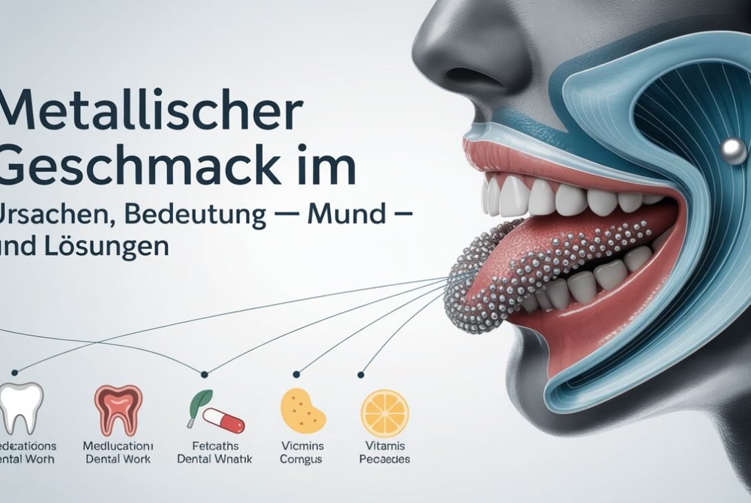 Metallischer Geschmack im Mund – Ursachen, Bedeutung und Lösungen