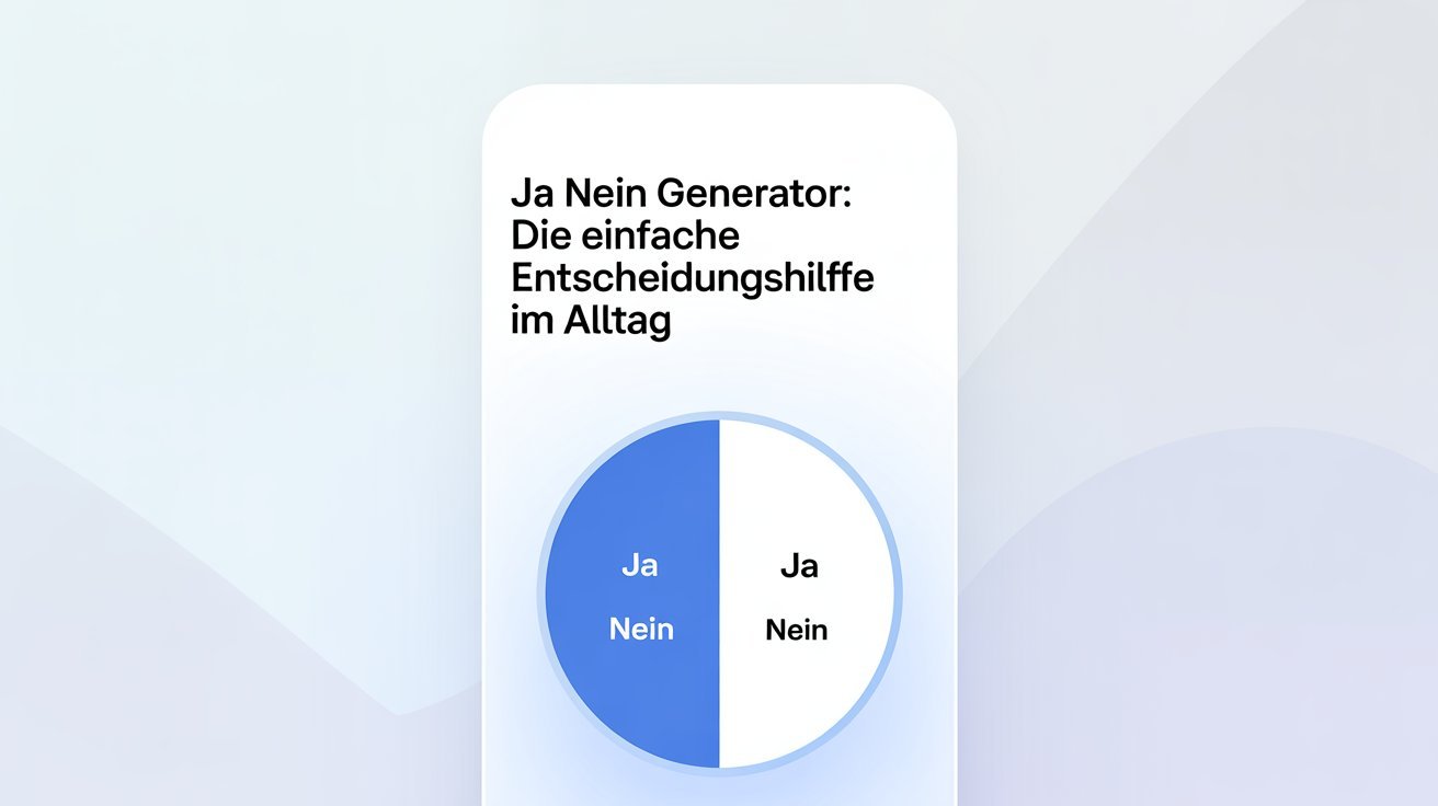 Ja Nein Generator