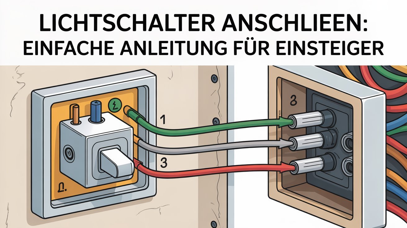 lichtschalter anschließen
