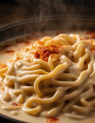 Buldak Carbonara – Cremige Schärfe Kult-Nudeln
