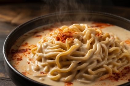 Buldak Carbonara – Cremige Schärfe Kult-Nudeln