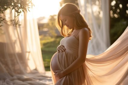 Babybauch Shooting – Magische Erinnerungen an eine ganz besondere Zeit