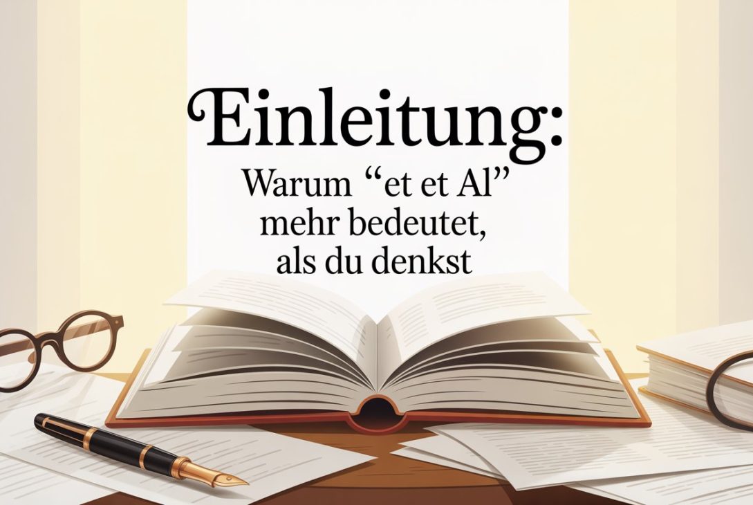 Einleitung: Warum „et et al“ mehr bedeutet, als du denkst