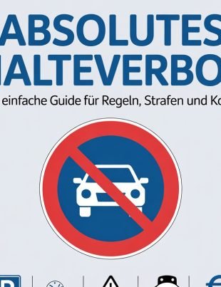 Absolutes Halteverbot: Der einfache Guide für Regeln, Strafen und Kosten