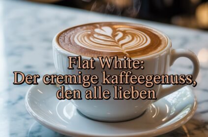 Flat White: Der cremige Kaffeegenuss, den alle lieben