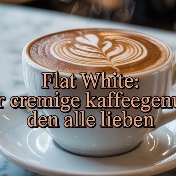 Flat White: Der cremige Kaffeegenuss, den alle lieben