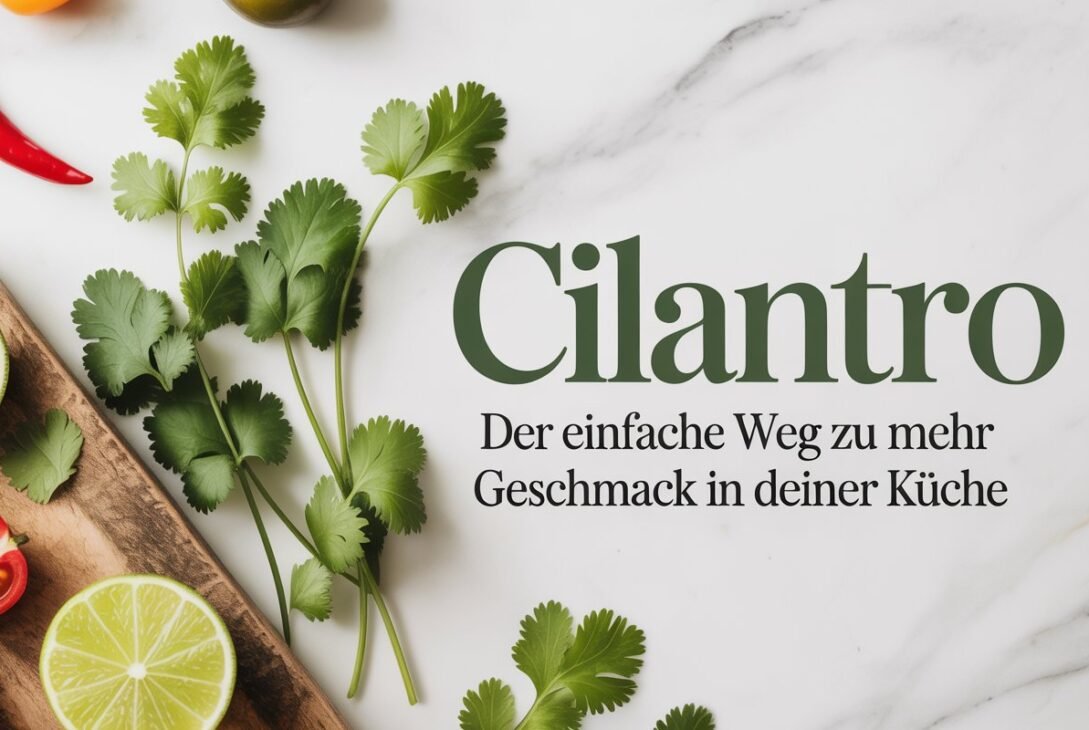 Cilantro: Der einfache Weg zu mehr Geschmack in deiner Küche