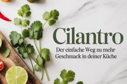 Cilantro: Der einfache Weg zu mehr Geschmack in deiner Küche