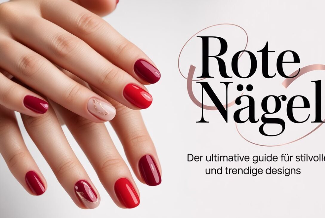 Rote Nägel: Der ultimative Guide für stilvolle und trendige Designs