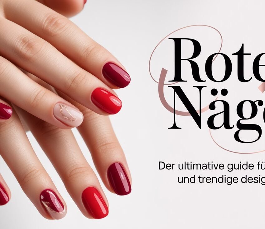 Rote Nägel: Der ultimative Guide für stilvolle und trendige Designs